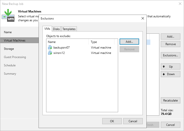 VMs and VM Disks